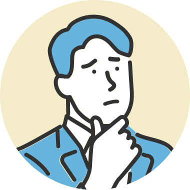 何から対策を始めるべきか悩む店主のイラスト