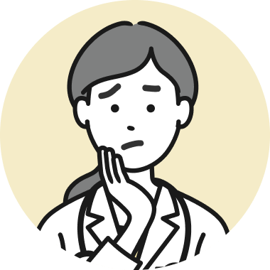 多くのサービスから選べず悩む店主のイラスト
